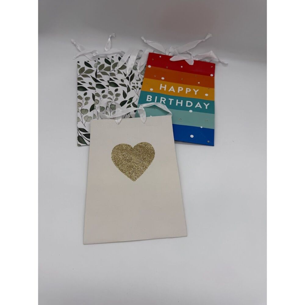 small gift bag lot of 5